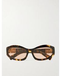 Miu Miu - Lunettes De Soleil En D En Acétate Glimpse - Lyst