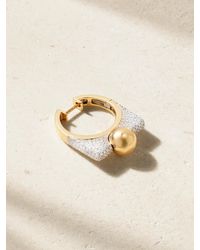 Rainbow K - Ball 14-Karat And Diamond Single Earring - Lyst