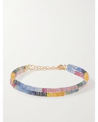 JIA JIA - Set De Deux Bracelets En Or Et Saphirs - Lyst