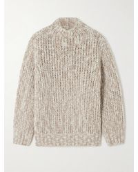 Loro Piana - Cashmere And Silk-Blend Sweater - Lyst