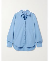 Frankie Shop - Chemise En Popeline De Coton Biologique Lui - Lyst