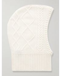 arch4 - Cable-Knit Cashmere Balaclava - Lyst