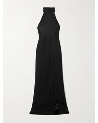 The New Arrivals Ilkyaz Ozel - Nina Jersey Halterneck Gown - Lyst