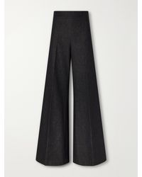 Carolina Herrera - Diana High-Rise Wide-Leg Jeans - Lyst