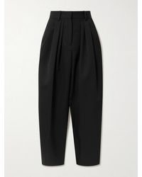 Isabel Marant - Pantalon Fuselé En Serge De Laine À Plis Janice - Lyst