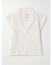 Suzie Kondi - Iris Crocheted Cotton Top - Lyst