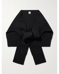 TOTEME - Sleeve Schal Aus Kaschmir Mit Stickerei - Lyst