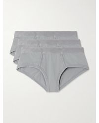 CDLP - Set Of Three Stretch-Tencel Lyocell Briefs - Lyst