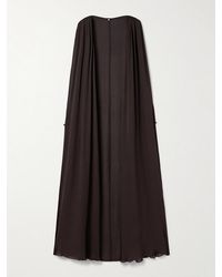 Johanna Ortiz - New Destiny Cape Aus Seiden-Georgette - Lyst