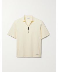 The Attico - T-Shirt En Jersey De Coton À Fermeture À Glissière - Lyst