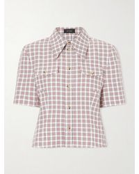 Willy Chavarria - Chavela Checked Woven Shirt - Lyst