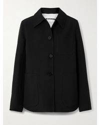 Jil Sander - Cotton-Blend Twill Jacket - Lyst