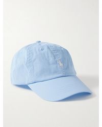 Polo Ralph Lauren - Embroidered Cotton-Twill Baseball Cap - Lyst