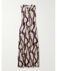 Ulla Johnson - Orla Printed Lyocell-Jersey Midi Dress - Lyst