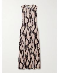Ulla Johnson - Orla Printed Lyocell-Jersey Midi Dress - Lyst