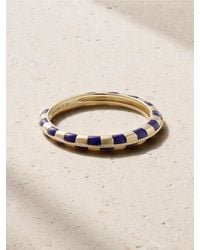 Yvonne Léon - Nano Alliance 9-Karat And Enamel Ring - Lyst