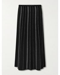 Proenza Schouler - Morena Striped Jacquard-Knit Maxi Skirt - Lyst