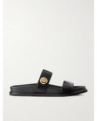 Tory Burch - Romy Sport Leather Sandals - Lyst