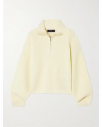 arch4 - Marigold Pullover Aus Geripptem Kaschmir Mit Reißverschluss - Lyst