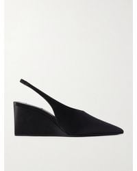 Alaïa - Alaã¯A Cube Wedge Slingback Pumps - Lyst