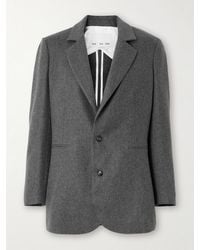 Sa Su Phi - Bogart Wool-Blend Flannel Blazer - Lyst