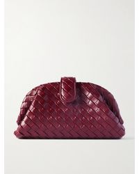 Bottega Veneta - Lauren 1980 Teen Small Intrecciato Leather Clutch - Lyst