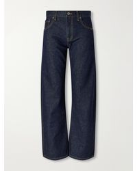 KHAITE - Kerrie Mid-Rise Straight-Leg Jeans - Lyst