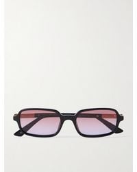 Chloé - Judy Rectangle-Frame Acetate Sunglasses - Lyst