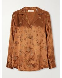 Doen - Maurise Floral-Jacquard Shirt - Lyst