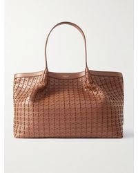 Serapian - Secret Große Tote Aus Geflochtenem Leder - Lyst
