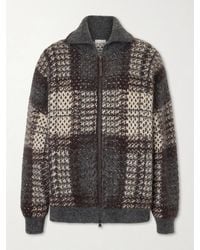 Brunello Cucinelli - Sequin-Embellished Checked Woven Jacket - Lyst