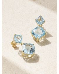 Mateo - 14-Karat Topaz Earrings - Lyst