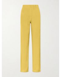 ÉTERNE - Lounge Cotton And Modal-Blend Jersey Straight-Leg Pants - Lyst