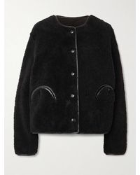 Blazé Milano - Gliss Reversible Leather-Trimmed Shearling Jacket - Lyst