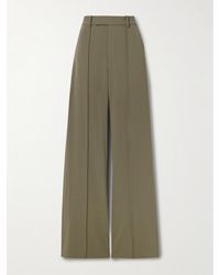Proenza Schouler - Weyes Crepe Straight-Leg Pants - Lyst