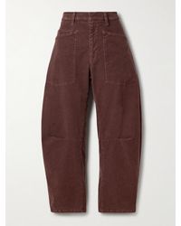 Nili Lotan - Shon Barrel-Hose Aus Cord Aus Einer Baumwollmischung - Lyst