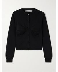 Carven - Cardigan Aus Einer Seidenmischung - Lyst