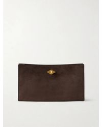 Metier - Ease Suede Clutch - Lyst