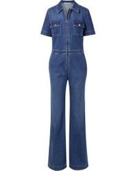 Stella McCartney Denim Jumpsuit - Blue