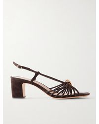 Loeffler Randall - Minna 60 Suede Sandals - Lyst