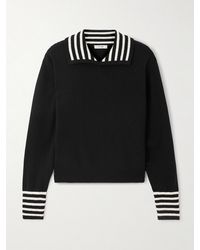 FRAME - Sailor Striped Cotton-Blend Sweater - Lyst