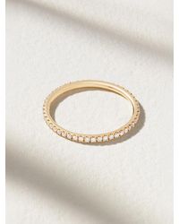 Ileana Makri - Thread 18-Karat Diamond Eternity Ring - Lyst