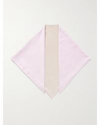 Agolde - Maria Mcmanus Embroidered Organic Denim Scarf - Lyst