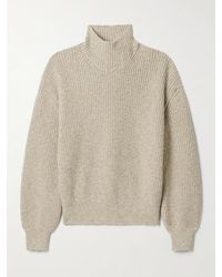 Loro Piana - Ribbed Cashmere Turtleneck Sweater - Lyst