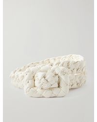 Bottega Veneta - Foulard Intrecciato Leather Belt - Lyst