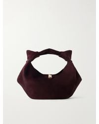 Gabriela Hearst - Antonia Mini Suede Shoulder Bag - Lyst