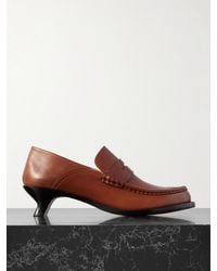 Loewe - Campo Pumps Aus Leder - Lyst