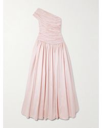 Marmar Halim - Ruched Taffeta Gown - Lyst