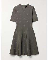 Givenchy - 4G Minikleid Aus Jacquard-Strick Mit Stretch-Anteil - Lyst