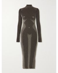 Jean Paul Gaultier - The Body Morphing Knitted Dress - Lyst